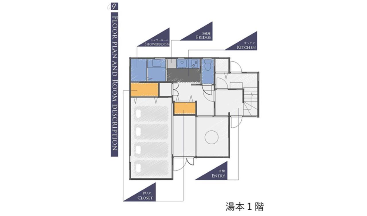 Guest Villa Hakone Yumoto 101 المظهر الخارجي الصورة